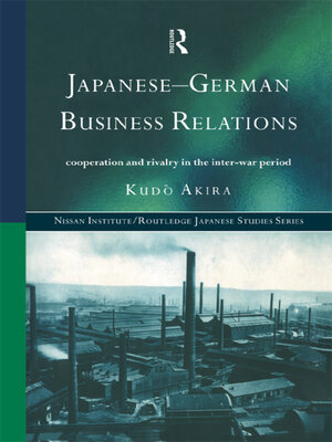 cover image of Japanese-German Business Relations